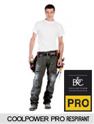 B&C COOLPOWER PRO TEE SHIRT DE TRAVAIL RESPIRANT