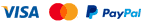 Visa masterCard American Express Paypal