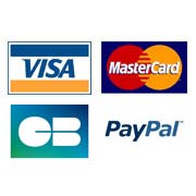 Paiement par CB, Visa, MasterCard, Paypal